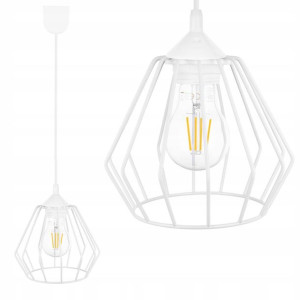 LAMPA WISZĄCA żyrandol sufitowa LOFT regulacja E27