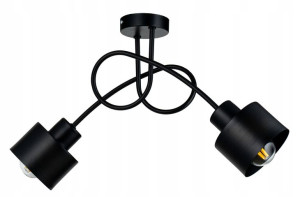 Lampa Sufitowa Żyrandol Wisząca Loft Metal Kubek