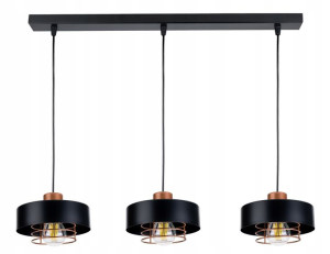 Lampa Wisząca Sufitowa Żyrandol Zwis Loft Kubek