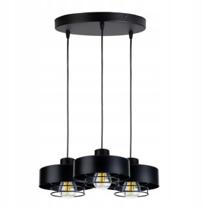 Lampa Wisząca Sufitowa Żyrandol Zwis Loft Kubek