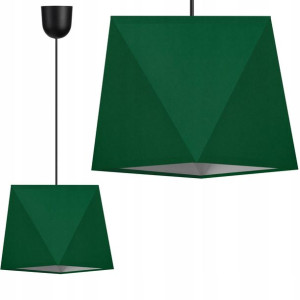 Lampa Wisząca Żyrandol Sufitowa Diament Abażur Led