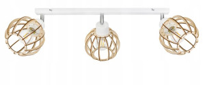 LAMPA plafon SUFITOWA ŻYRANDOL ruchomy loft DREWNO