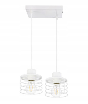 LAMPA WISZĄCA ZWIS żyrandol sufiowa loft SPRĘŻYNA
