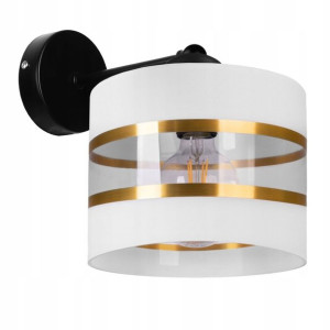 Kinkiet Ścienny Nowoczesny Plafon Abażur Lampa Led