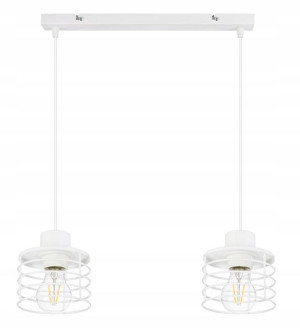 LAMPA WISZĄCA ZWIS żyrandol sufiowa loft SPRĘŻYNA