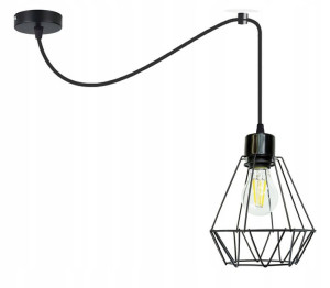 LAMPA sufitowa wisząca ZWIS Loft E27 PAJĄK BRYLANT