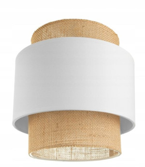 Abażur Klosz Do Lamp Jutowy Boho Na E27 Okragly
