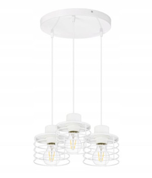 LAMPA WISZĄCA ZWIS żyrandol sufiowa loft SPRĘŻYNA