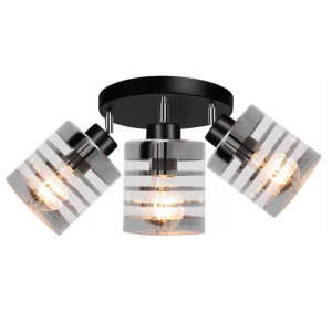 Lampa Wisząca Szklana Sufitowa Żyrandol Plafon Led
