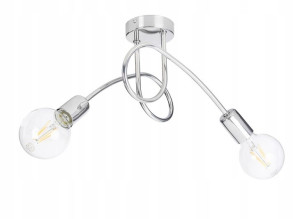 Lampa sufitowa żyrandol loft na 2x E27 edison