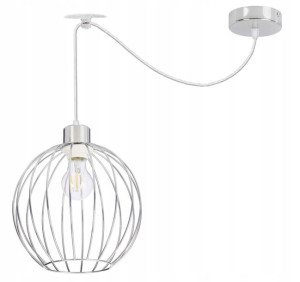 LAMPA wisząca sufitowa zwis Loft pająk drut 1x E27