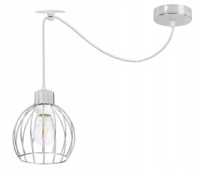 LAMPA wisząca sufitowa zwis Loft pająk drut 1x E27