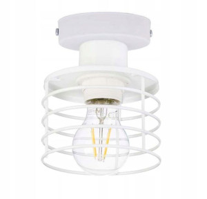 LAMPA stała sufitowa plafon Loft klosz drut na E27