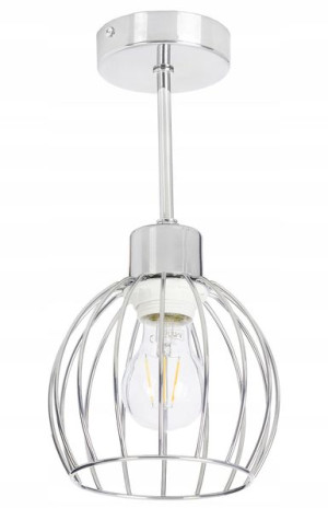 LAMPA WISZĄCA stała żyrandol sufit loft drut KULA