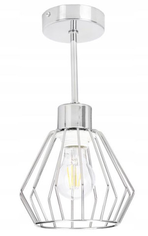 LAMPA WISZĄCA stała żyrandol sufit loft drut E27