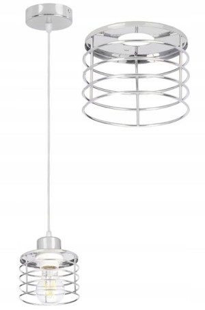 LAMPA WISZĄCA stała żyrandol sufit loft drut E27