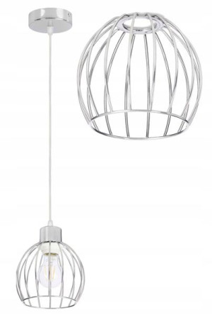 LAMPA wisząca sufitowa zwis Loft żyrandol drut E27