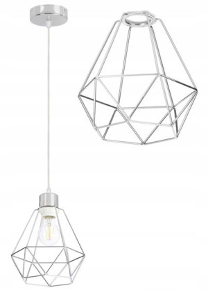 LAMPA wisząca sufitowa zwis Loft żyrandol drut E27