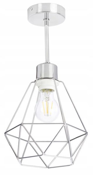 LAMPA WISZĄCA stała żyrandol sufit loft drut E27