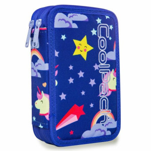 Coolpack Piórnik Dwukomorowy Wyposażony Unicorn