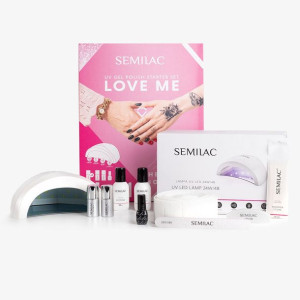 Semilac Zestaw konfigurowalny Semilac LOVE ME 24W/48 UV LED