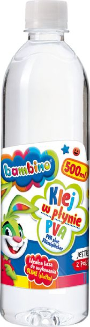 Bambino Klej W Płynie Pva Butelka 500 Ml.