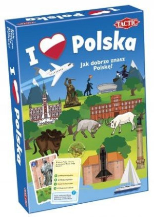 Gra rodzinna I love Polska TACTIC