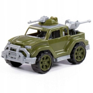 Legionista mini samochód JEEP z 2 karab w siatce