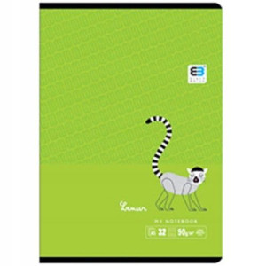 Zeszyt A5 32k 3-linia kolorowa B&B KIDS