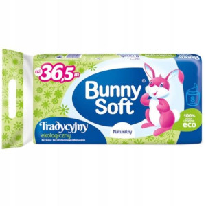 Papier toaletowy szary BUNNY SOFT 64szt