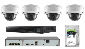 Cyfrowy Monitoring Do Domu Hikvision 4 Mpx Ip Poe