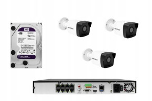 Hikvision Zestaw Monitoringu Do Rozbudowy 4tb 8poe