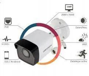 Kamera tubowa IP Hikvision DS-2CD1041G0-I/PL 4Mpx