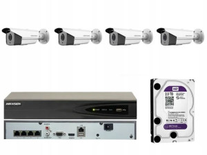 Mocny Monitoring Cctv Kamery Ip 6mpx Hikvision Poe