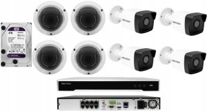 Monitoring Domu Kamery Zewnętrzne Ip Poe Hikvision