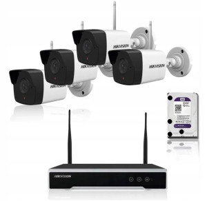 Monitoring HikVision WiFi KIT 4x2MP NK42W0-1T(WD)