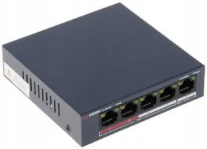 Switch PoE DS-3E0105P-E/M(B) 5-PORTOWY Hikvision