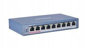 Switch PoE DS-3E0109P-E(C) 9-PORTOWY Hikvision