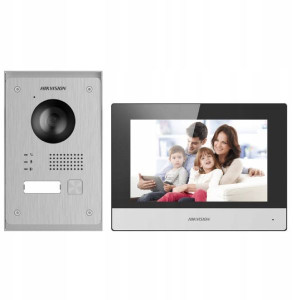 Wideomofon Hikvision DS-KIS703-P 2-żyłowy 7"