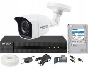 Zestaw 4in1 2Mpx 1TB rejestrator 4-ch Hikvision