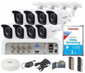 Zestaw do monitoringu 4in1, - Hikvision Hiwatch