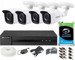 Zestaw do monitoringu 4in1, - Hikvision Hiwatch