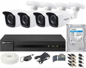 Zestaw do monitoringu 4in1, - Hikvision Hiwatch