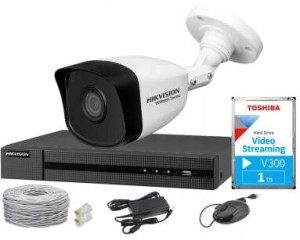 Zestaw Hikvision Hiwatch HWI-B140H + HWN-4104MH-4P