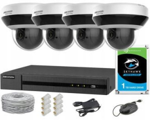 Zestaw Hikvision HWP-N2404IH-DE3 HWN-4104MH-4P