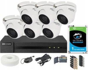 Zestaw monitoringu 4Mpx, , HDD 1TB - Hikvision