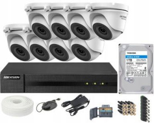 Zestaw monitoringu FullHD 2Mpx HDD - Hikvision