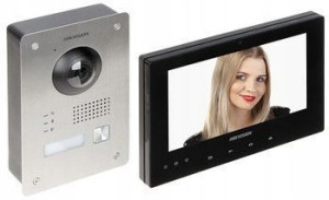 Zestaw wideodomofonowy DS-KIS701-B-D Hikvision