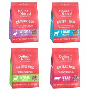 DOLINA NOTECI Suszona karma psa Mix Smaków 4x1kg