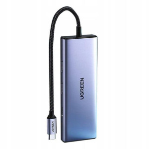 Ugreen Hub 9w1 Usb-c Usb-a Hdmi 4k 60hz Sd Tf Rj45